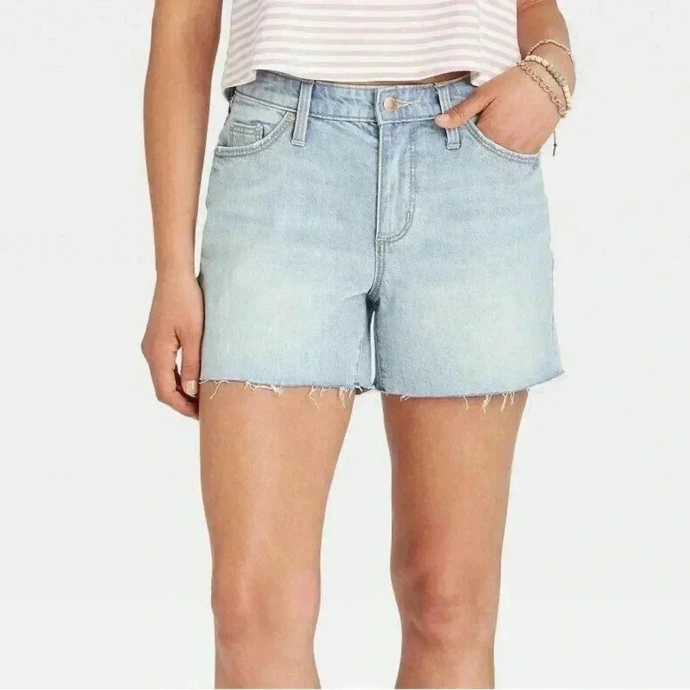 Universal Thread Vintage-Midi Jean Shorts